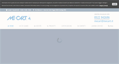 Desktop Screenshot of mecart.it
