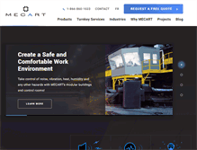 Tablet Screenshot of mecart.com